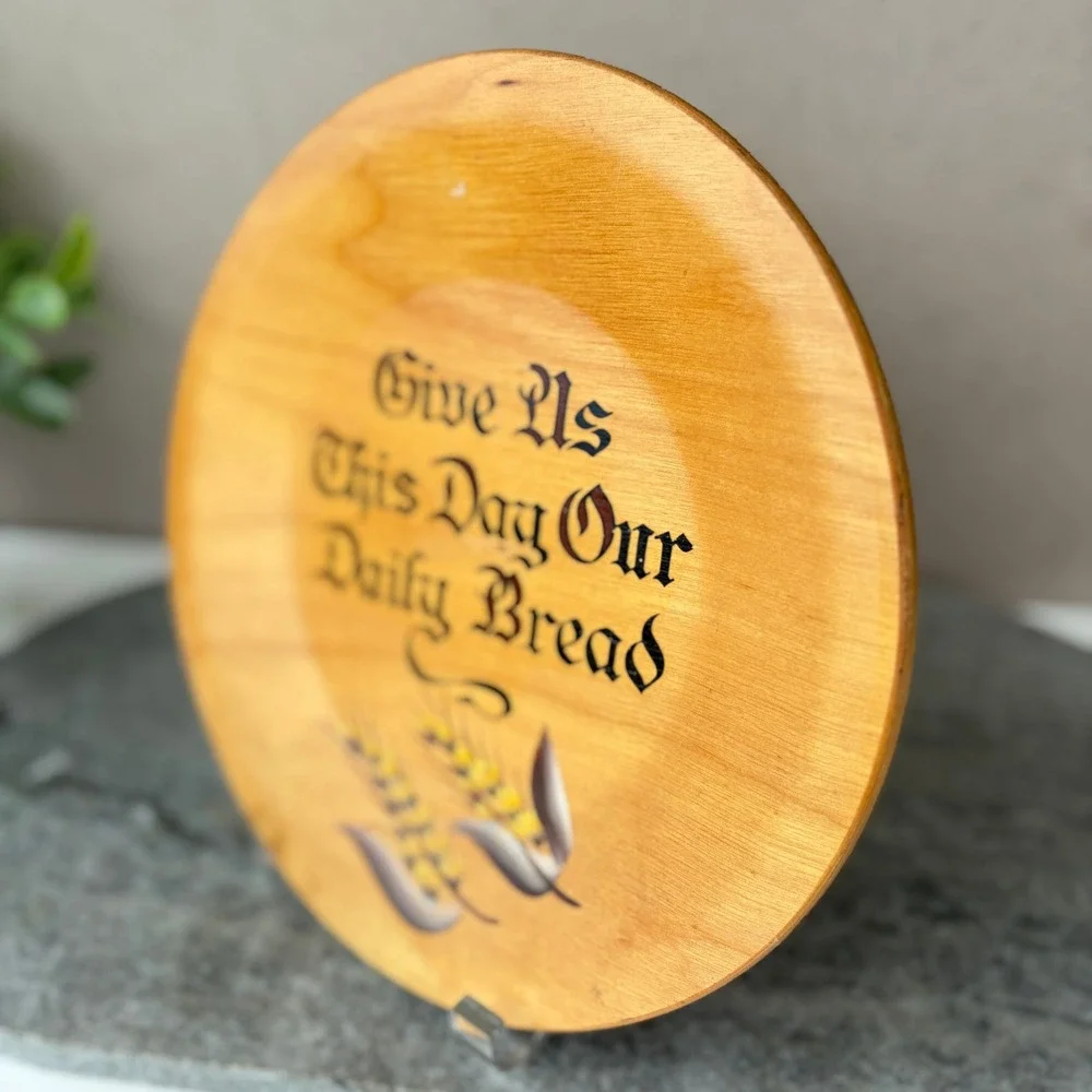 Handmade vintage wooden